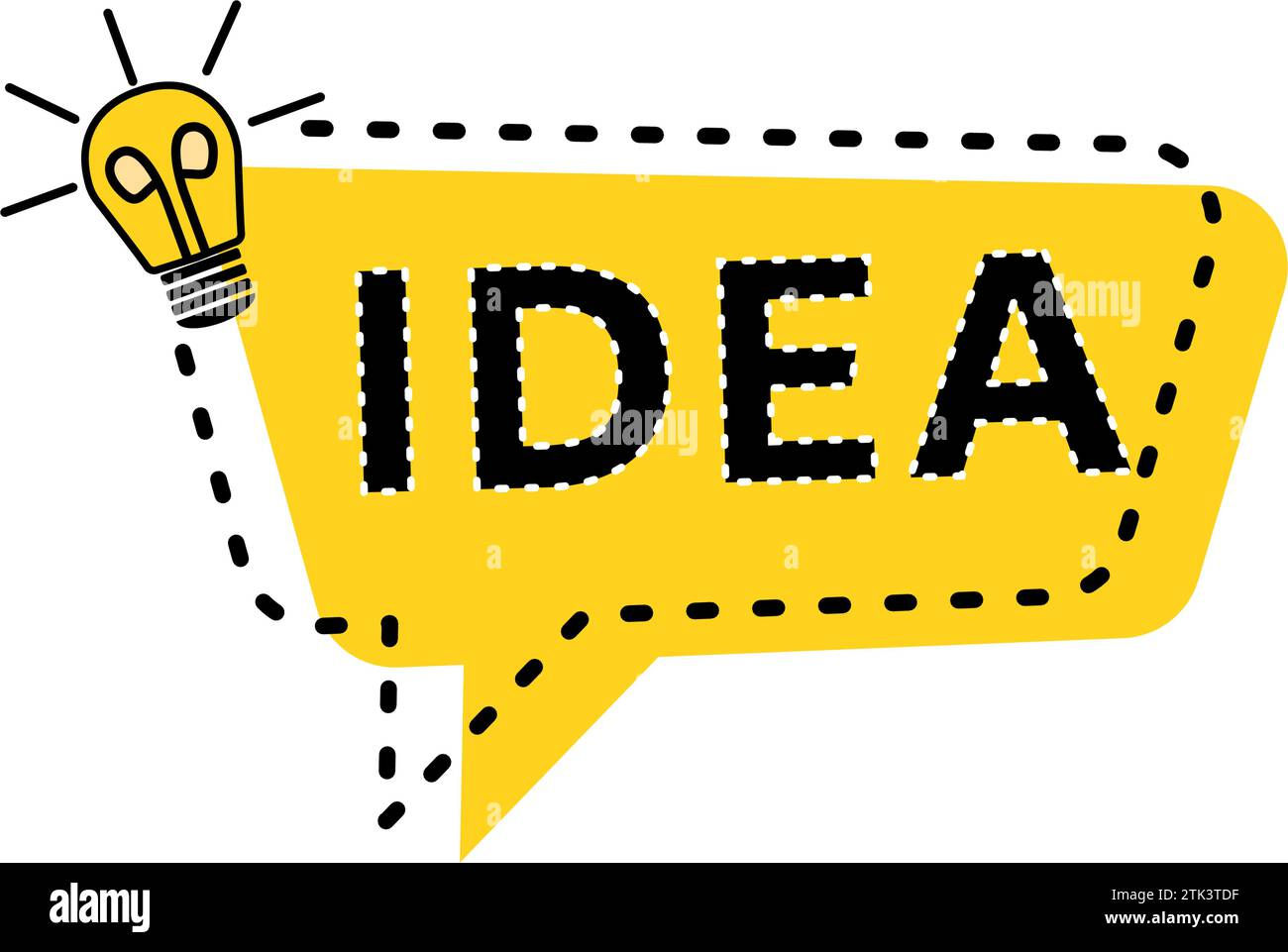 Wallpaper #zWco_ZIBSpphPi3-xppn416 Idea Message Bubble Design with Light Bulb and Rays Logo Hi Res Stock