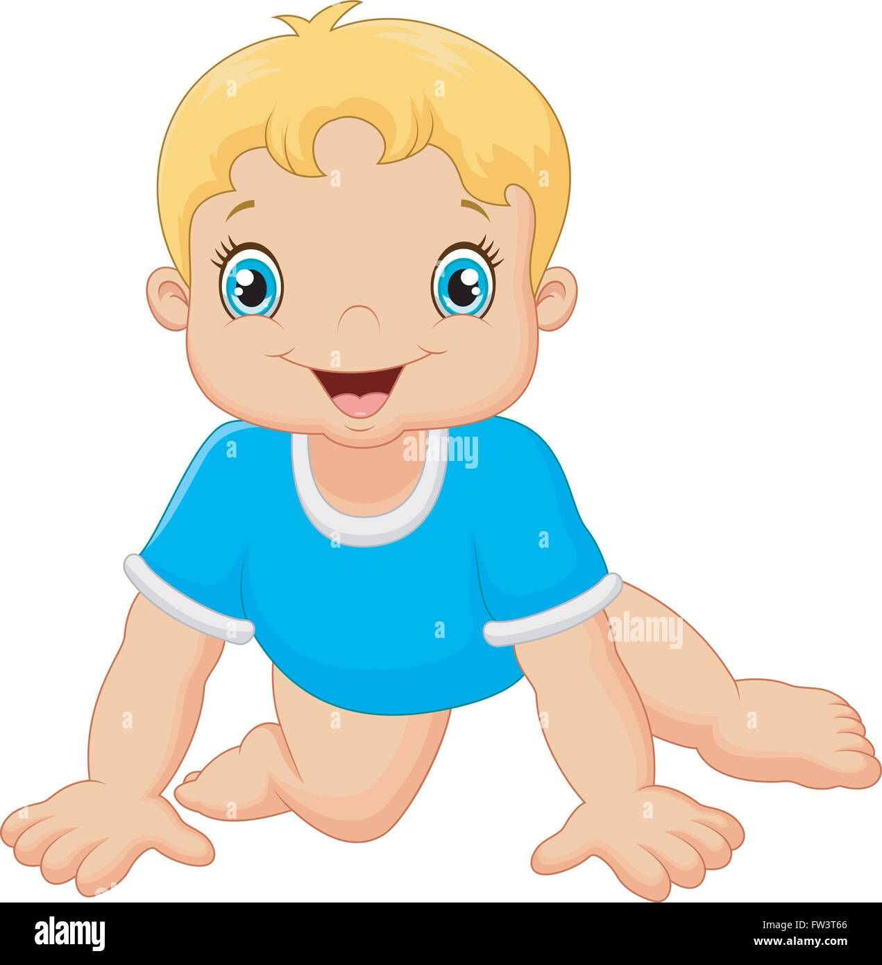 Wallpaper #9mdFCpMBSpphPi3-NNO0225 Cartoon Little Boy Crawling Stock Vector Image Art Alamy