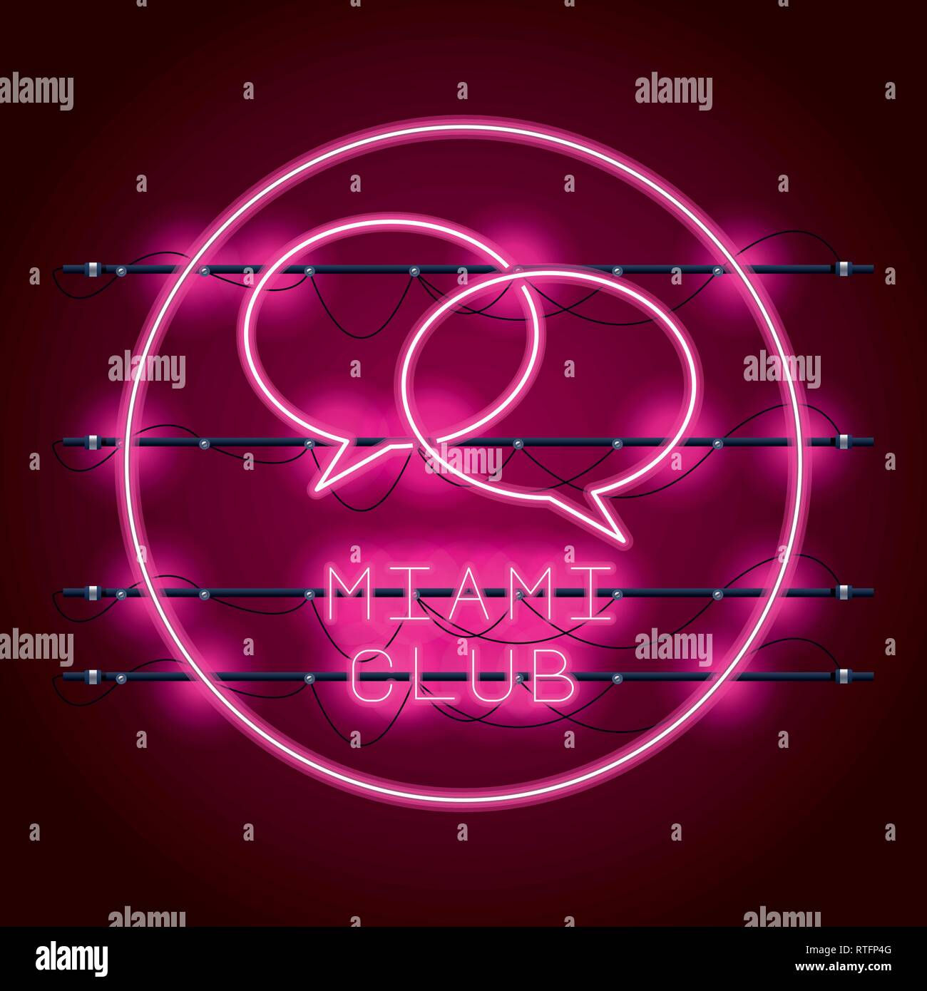 Wallpaper #32gqF5MBSpphPi3-sA2h53 Disco Party Neon Lights Stock Vector Image Art Alamy
