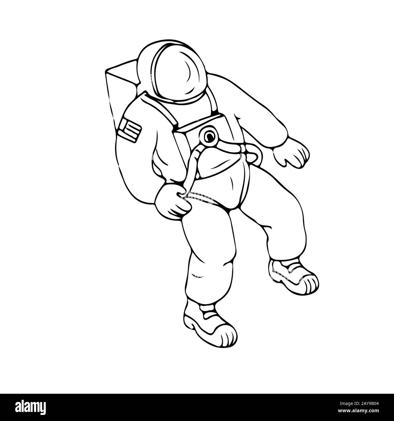 Wallpaper #YjGbNZMB5zzyi_yY1Fda402 Astronaut Drawing Black and White Stock Photos Images Alamy