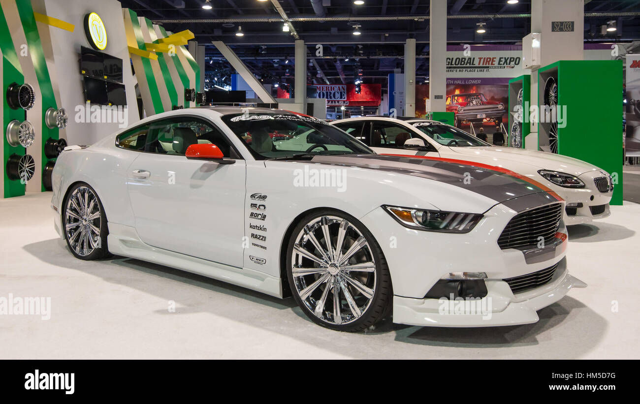 Wallpaper #N2guIJMBSpphPi3-eC0j34 Customized Ford Mustang Car at Sema Stock Photo Alamy