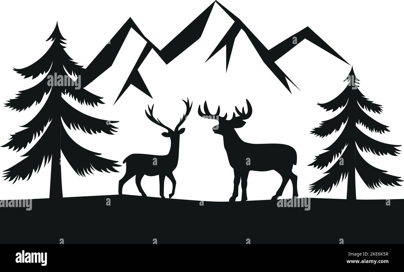 Wallpaper #a6073 14 Best Deer in Woods Tattoo Designs Petpress