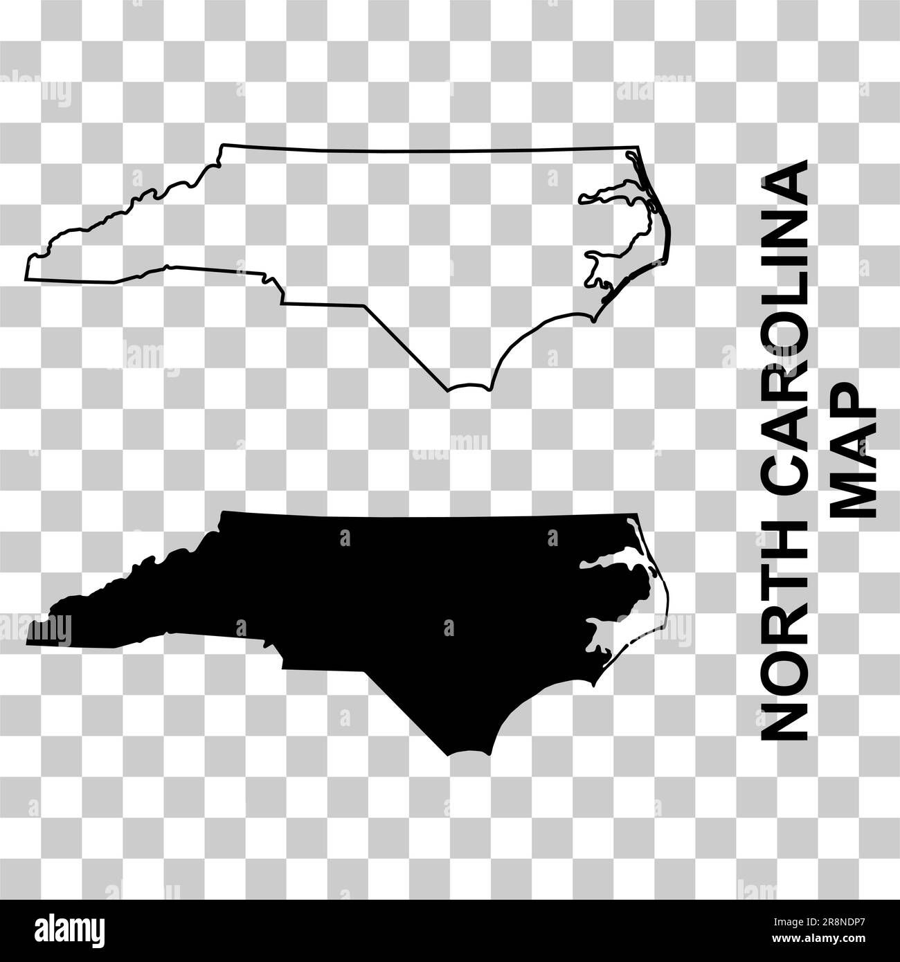 Wallpaper #nljPM5MBzN9vxX34OznC67 Set of North Carolina Map United States of America Flat Concept