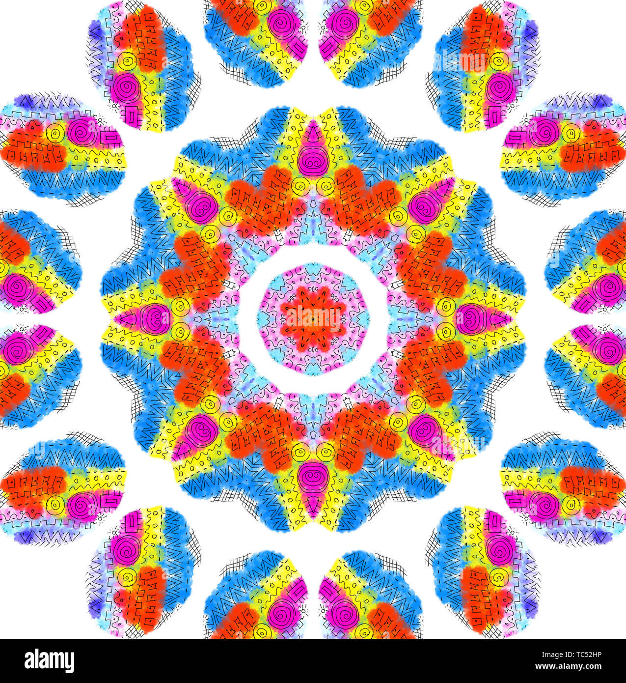 Wallpaper #sx3sLJMBlOZrFDOktMwy205 Abstract Bright Color Pattern on White Background Stock Photo Alamy