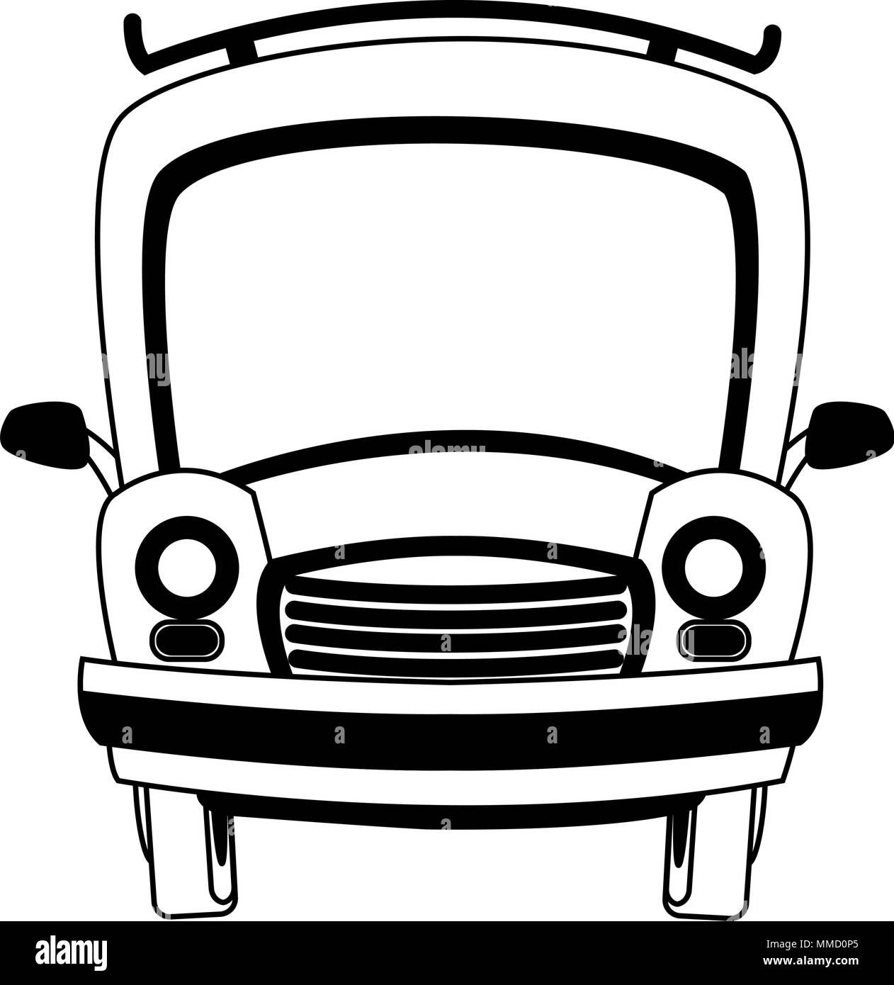 Wallpaper #SCzLSZMB0E1QgA7wqPTc222 Old Car Frontview on Black and White Colors Stock Vector Image Art