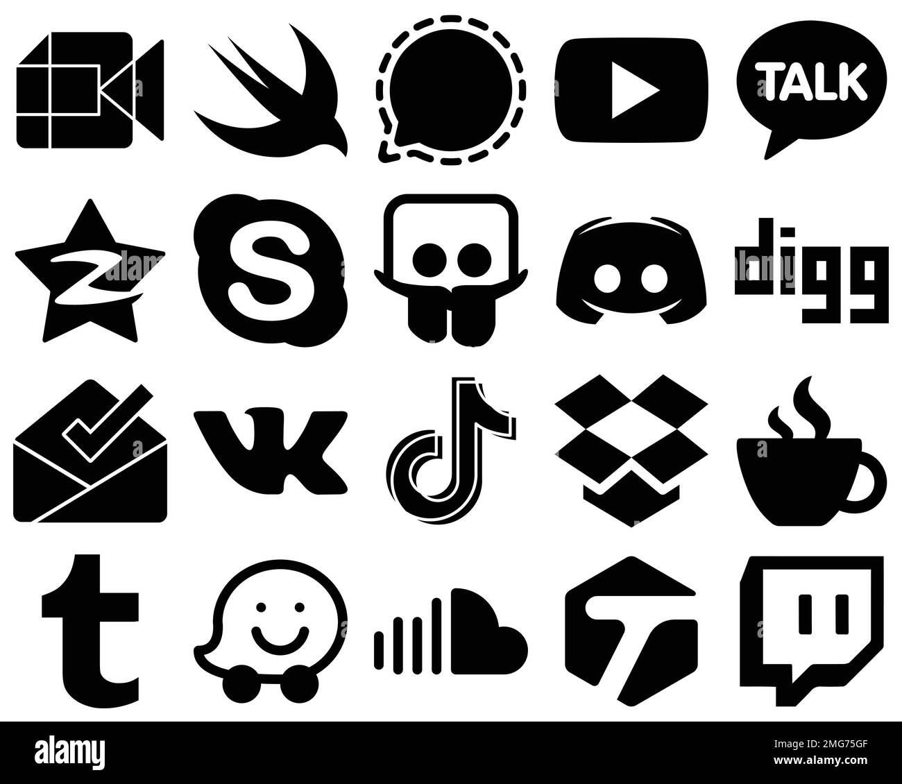 Wallpaper #q2eo85IBSpphPi3-BHbl61 Discord Video Black and White Stock Photos Images Alamy
