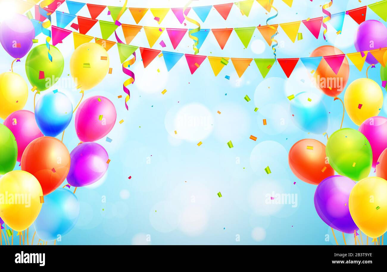 Wallpaper #lMnyjJcB-VVLIetl3Wns89 Balloons on Festival Stock Vector Images Alamy