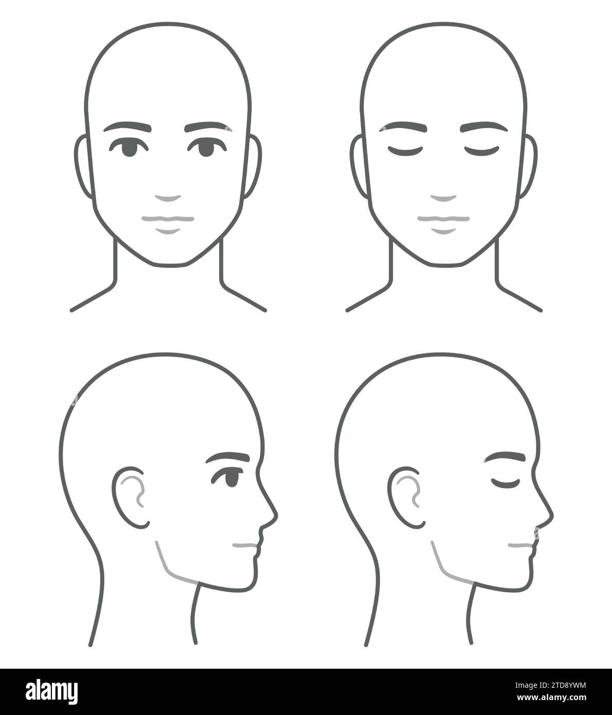 Wallpaper #fULzPJMBOBpx0NhmUcKW238 Face Side Profile Silhouette Cut Out Stock Images Pictures Alamy