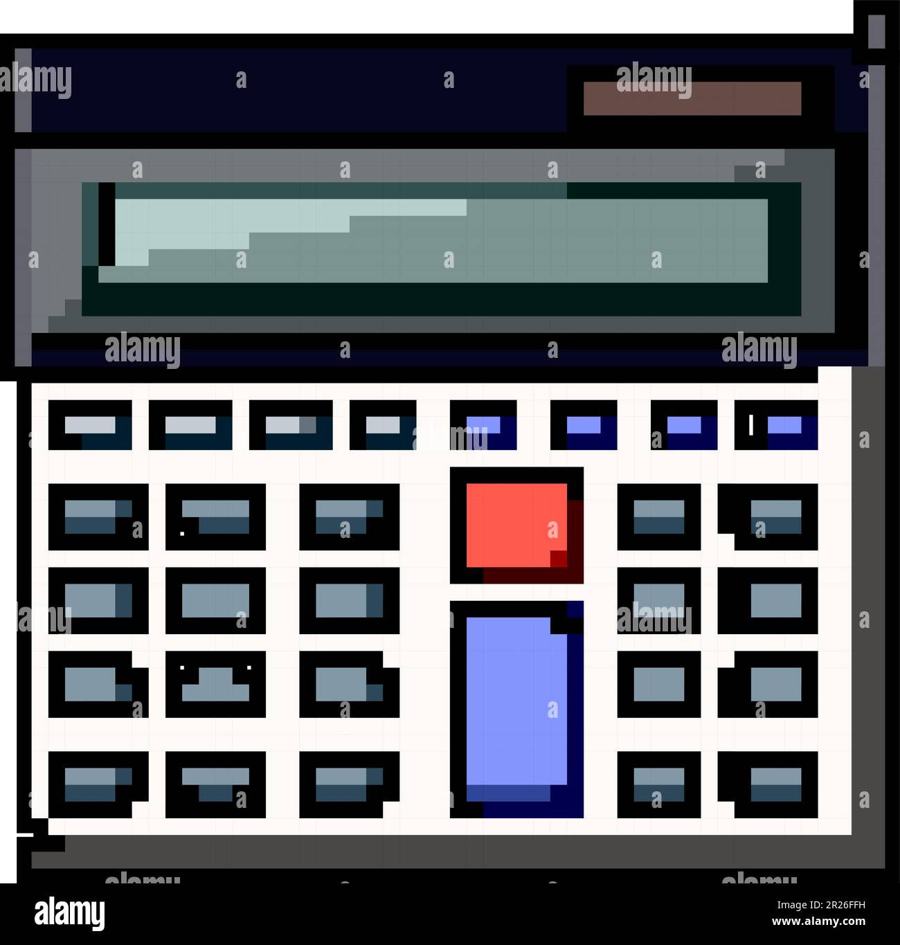 Wallpaper #XmepBpMBSpphPi3-QcIQ41 Tax Calculator Device Game Pixel Art Vector Illustration Stock Vector