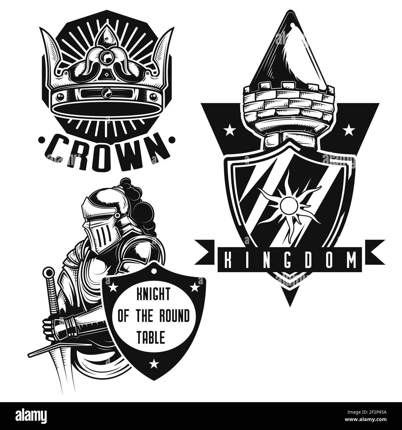 Wallpaper #dWiUJJMBSpphPi3-Fjn0263 Set of Knights Elements Tower Shield Crown Etc for Creating Your