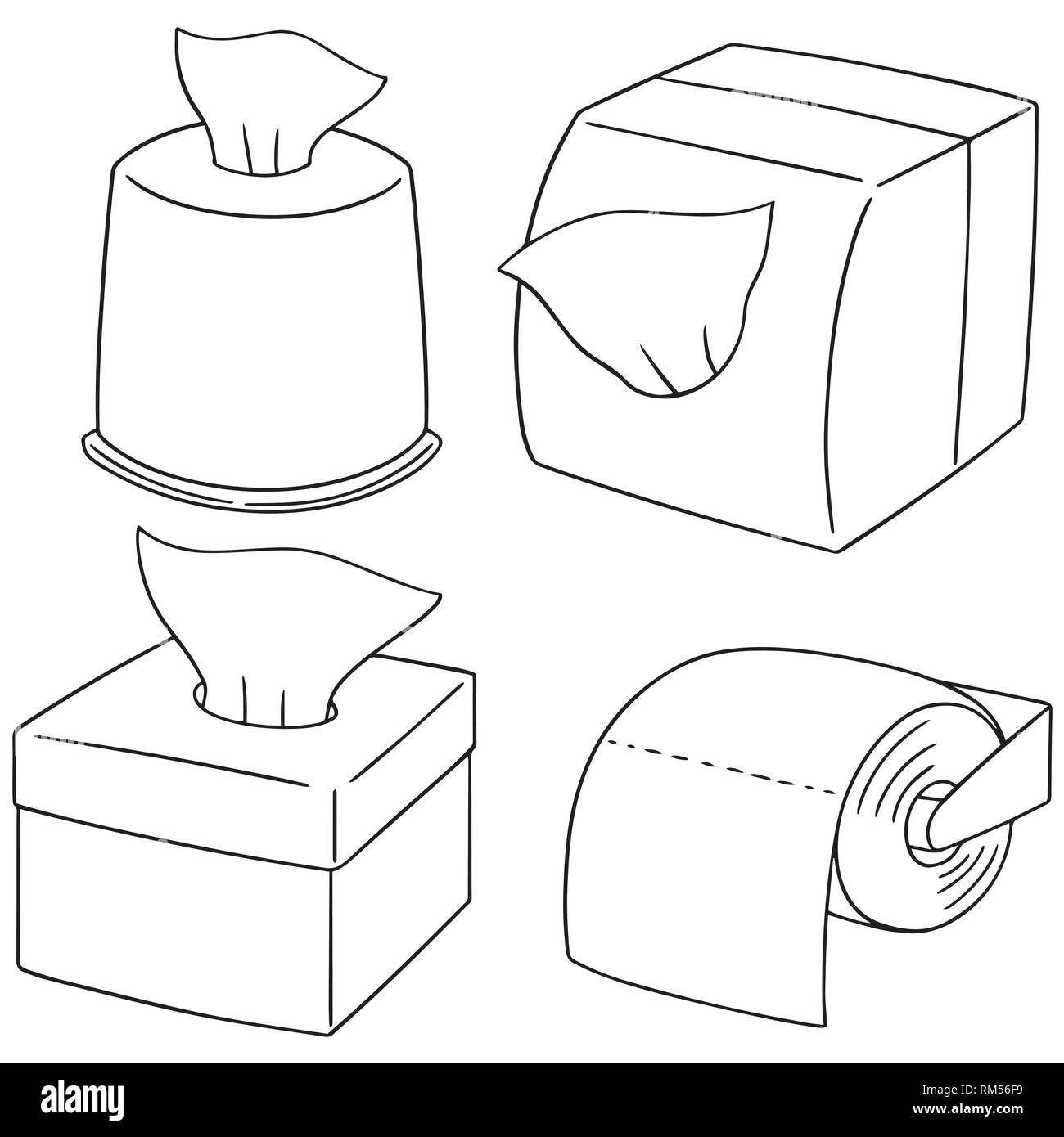 Wallpaper #fmdb-JIBSpphPi3-YYku331 Vector Set of Tissue Paper Stock Vector Image Art Alamy