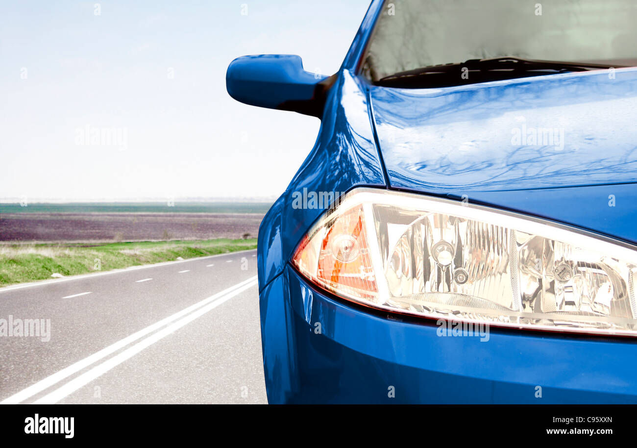 Wallpaper #kWidIpMBSpphPi3-uDN4216 Great Car Front Side Half on the Road Stock Photo Alamy