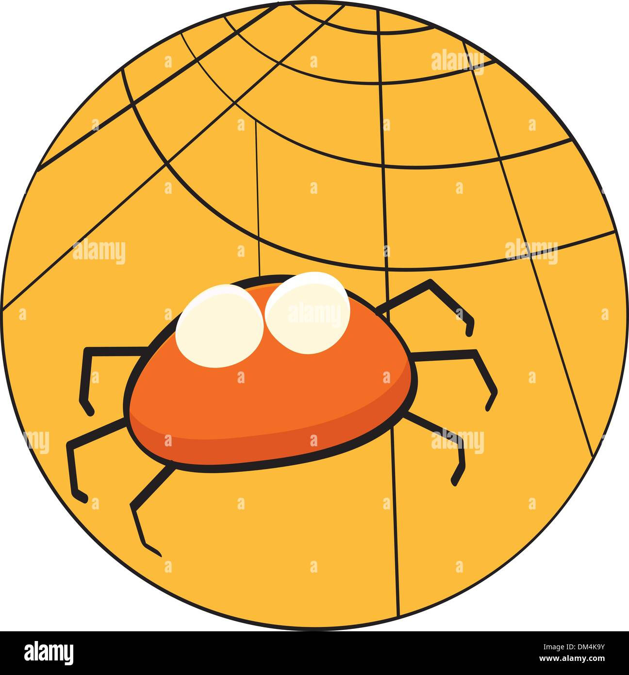 Wallpaper #46455 Brown Spider Cartoon Isolated Illustration Stock Vector Image Art Alamy