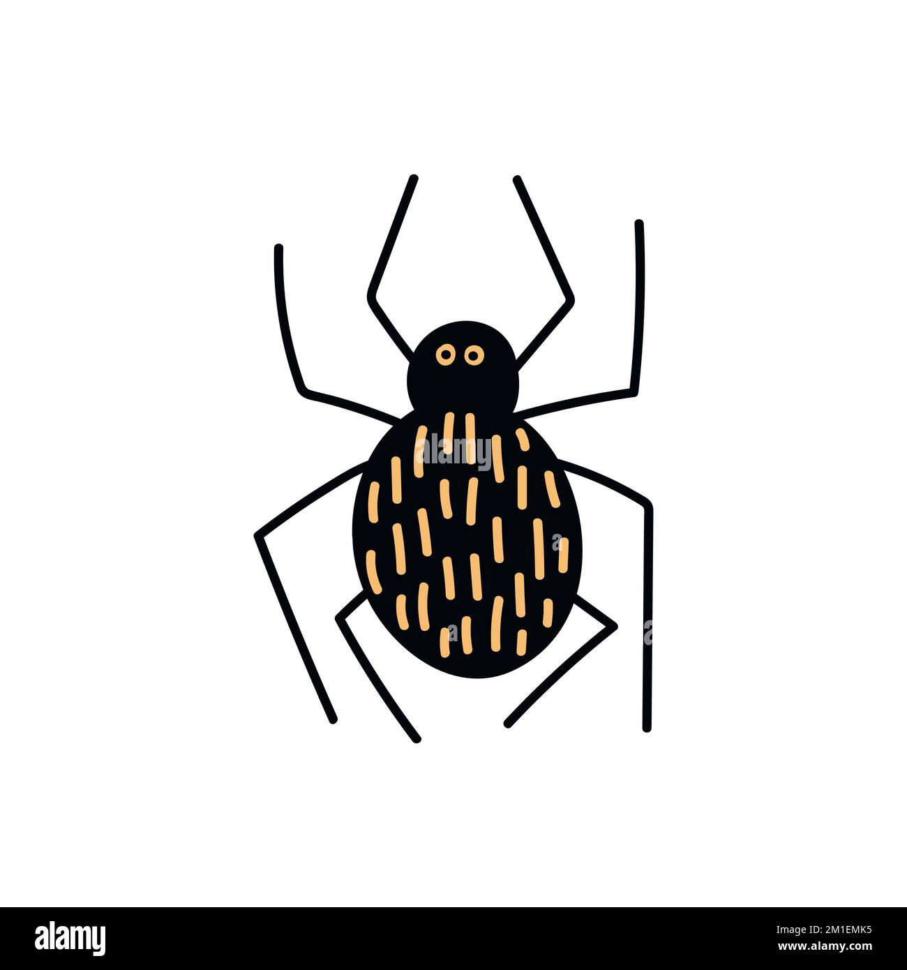 Wallpaper #k_RZOpMBKFX8bn3rE3j0216 Vector Black Spider Clip Ar Stock Vector Image Art Alamy