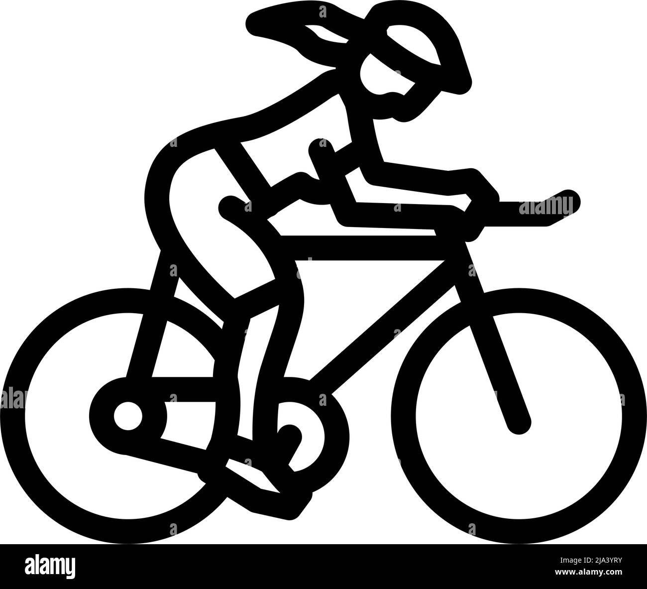 Wallpaper #BB1MLZMBlOZrFDOkY9AK394 Female Cyclist Line Icon Vector Illustration Stock Vector Image Art