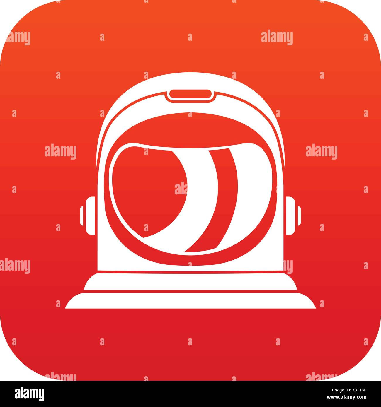 Wallpaper #2BGgM5MBXrlMTfB5u0qk369 Space Helmet Icon Digital Red Stock Vector Image Art Alamy