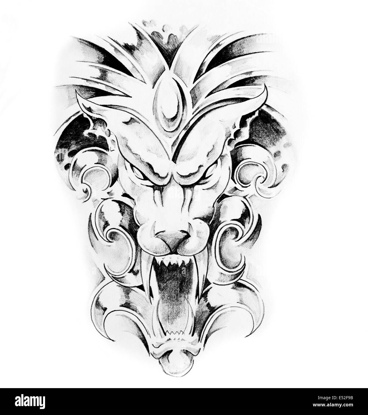 Wallpaper #s2eZ6JIBSpphPi3-Fj1x213 Top 74 Gargoyle Tattoo Outline Best Incoedocomvn