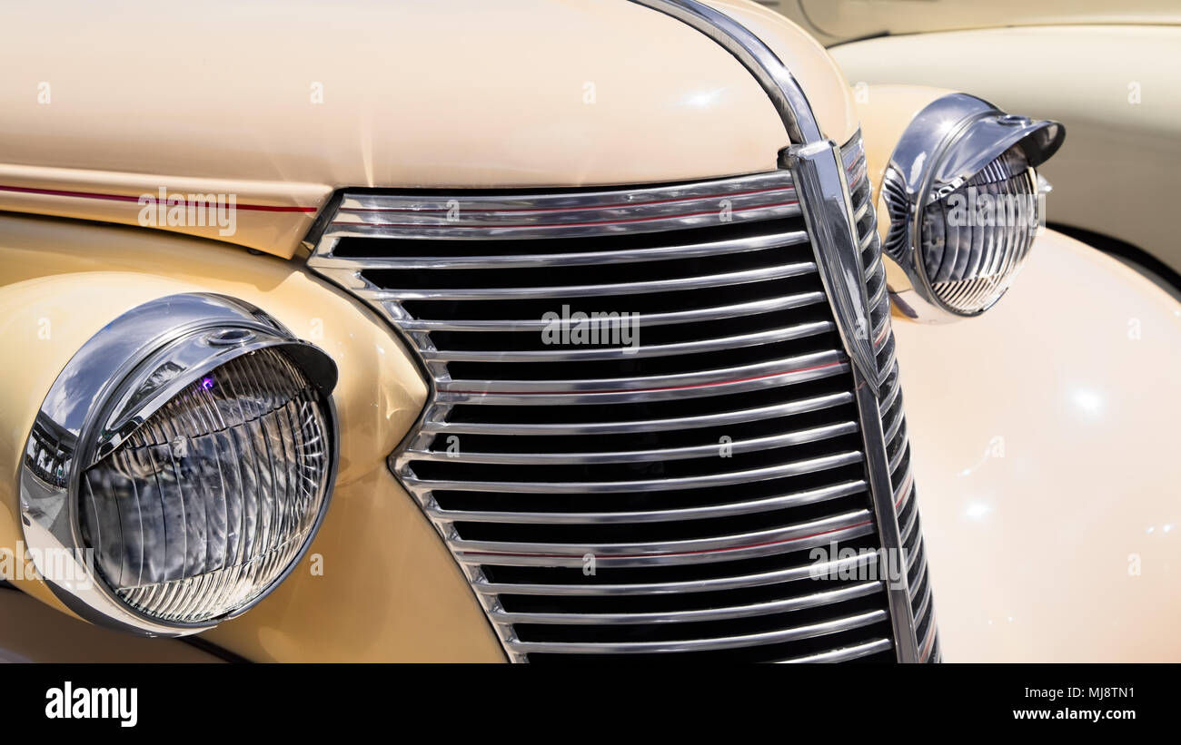 Wallpaper #69ec4 Morgan Sports Car Front Grill with Badges Stock Photo Royalty Free