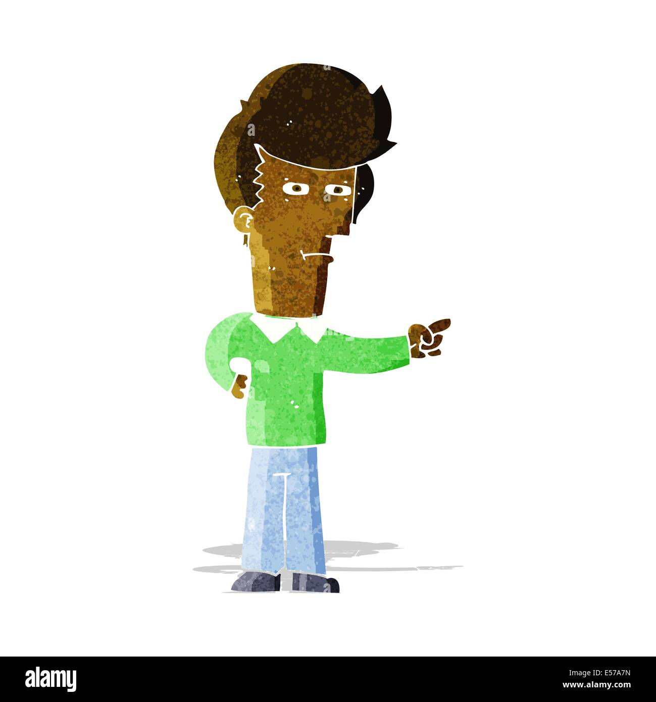 Wallpaper #k2eg8pIBSpphPi3-sXFs24 Cartoon Man Pointing Stock Vector Image Art Alamy