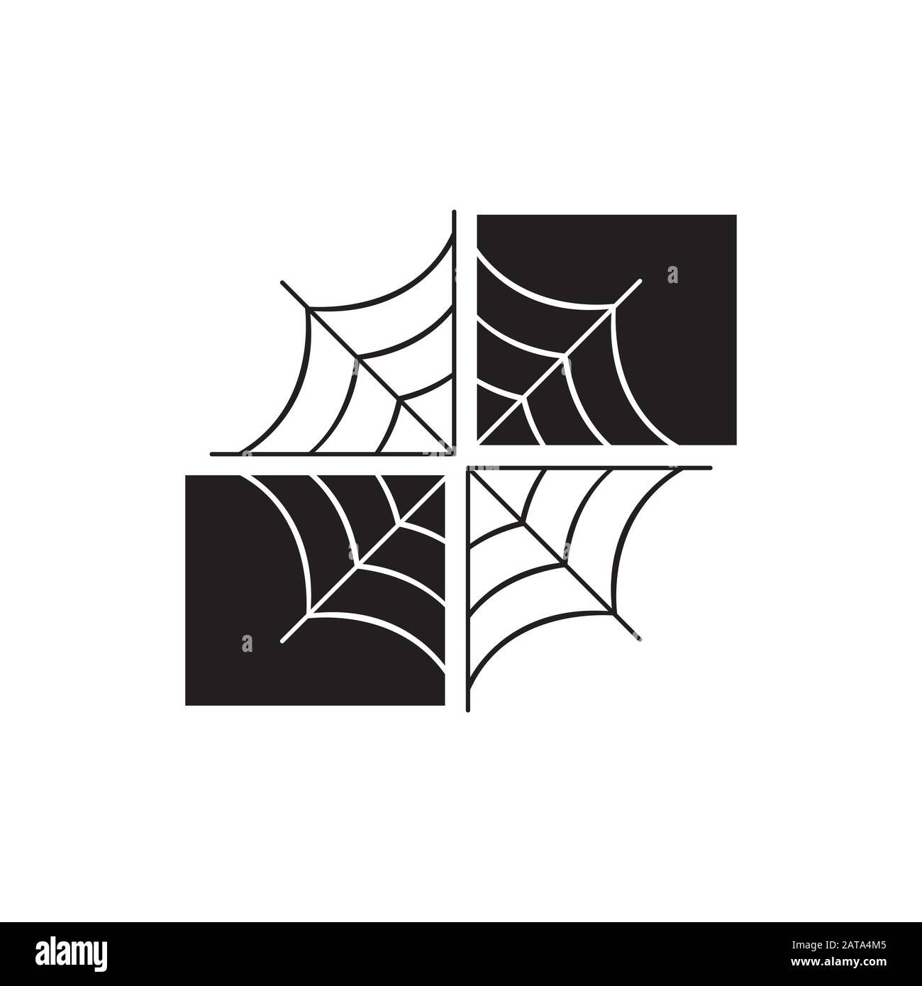 Wallpaper #52dP85IBSpphPi3-BnRA54 Simple Creative Spider Web Logo Design Spiderweb Vector Illustration