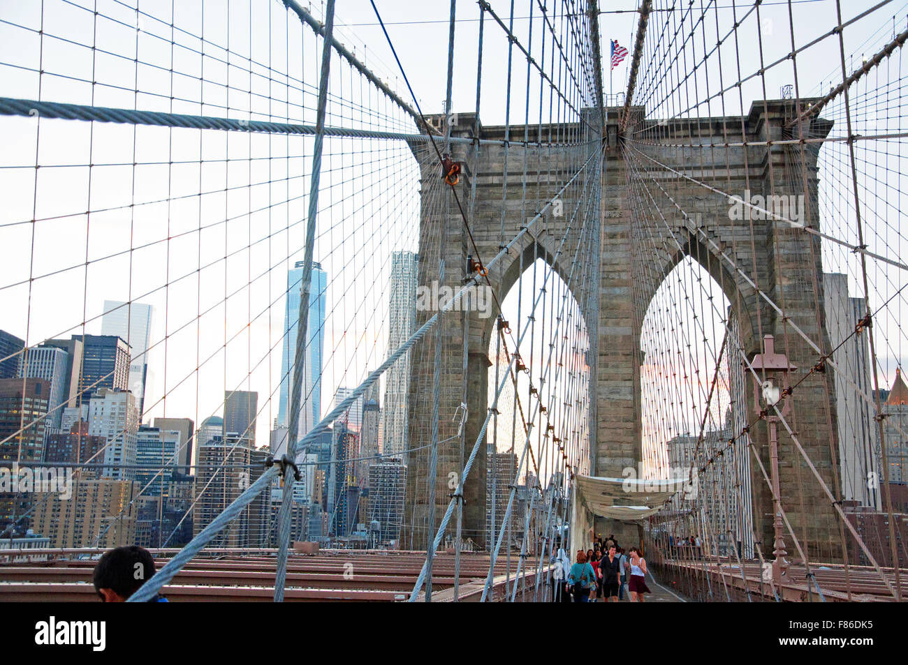 Wallpaper #66e34 Brooklyn Bridge in New York the Iconic Crossing Between Manhattan and