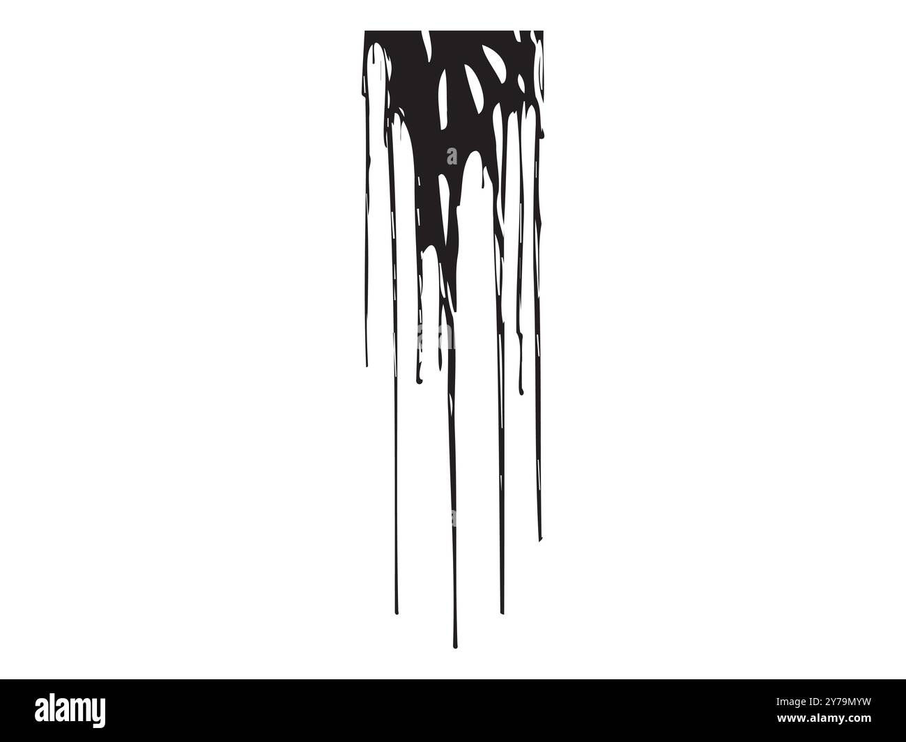 Wallpaper #rztWcJcBSWmA-tzpc4_4179 Black Dripping Paint Silhouette Isolated on White Concept of Abstract