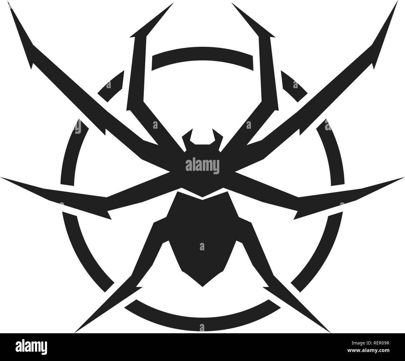 Wallpaper #gfRVOpMBKFX8bn3rWnh379 Spider Logo Vector Illustration Stock Vector Image Art Alamy