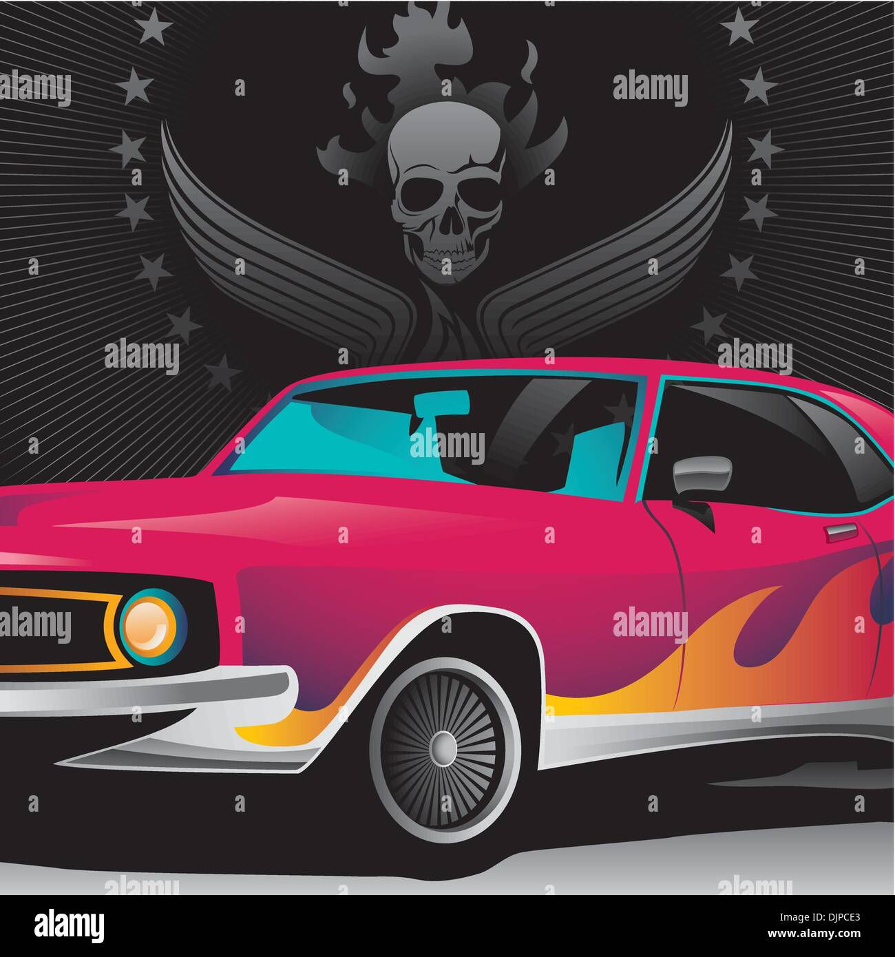 Wallpaper #x6eqMpMBlSzal8H1Cduk181 Muscle Car Stock Vector Images Alamy