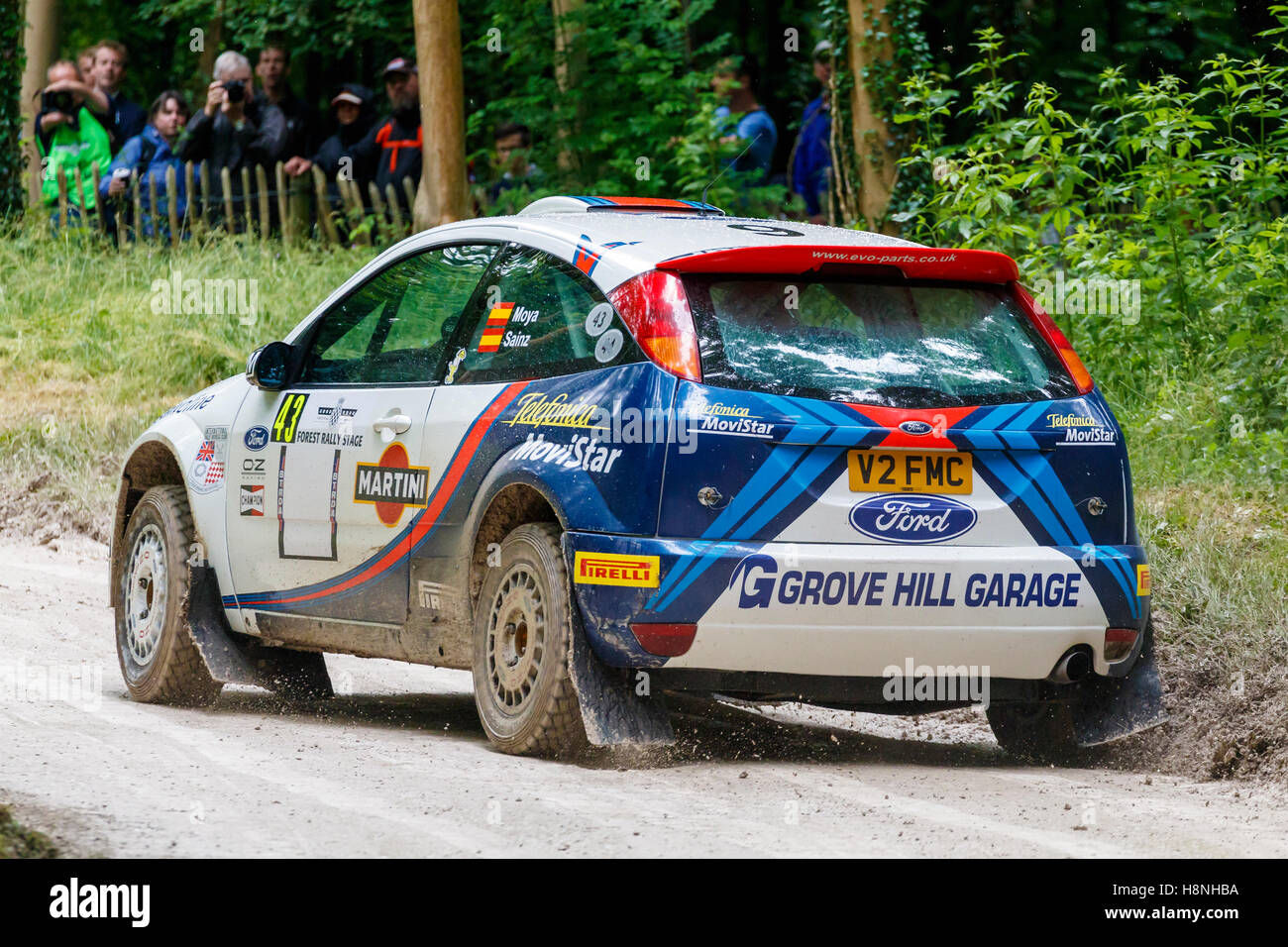 Wallpaper #IGfMEpMBSpphPi3-6_1395 2001 Ford Focus Wrc with Driver David Wright on the Rally Stage at the
