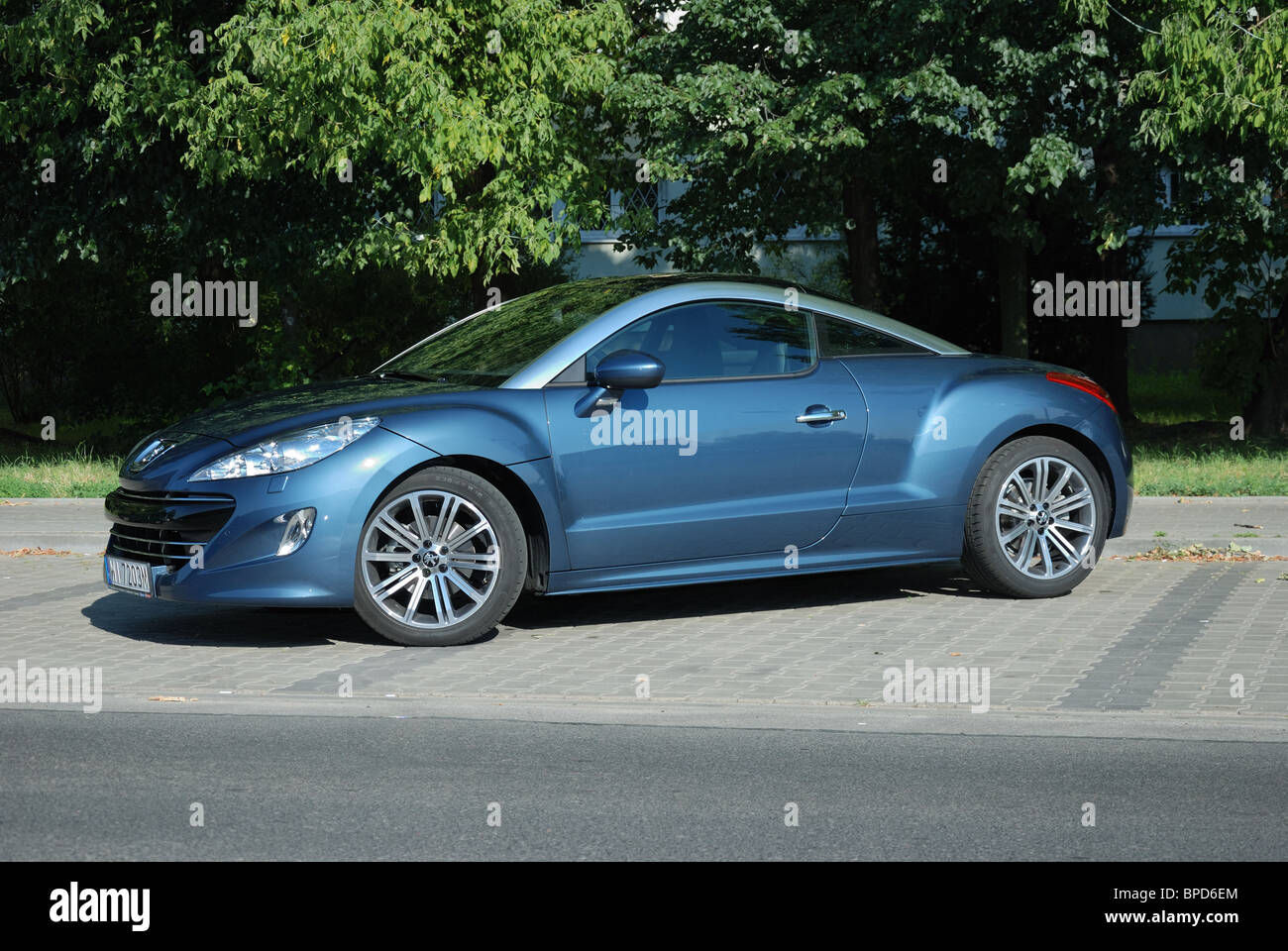 Wallpaper #U0KnPJMBOBpx0NhmacF949 Peugeot Rcz 20 Hdi My 2010 Blue Metallic Two Doors 2d French