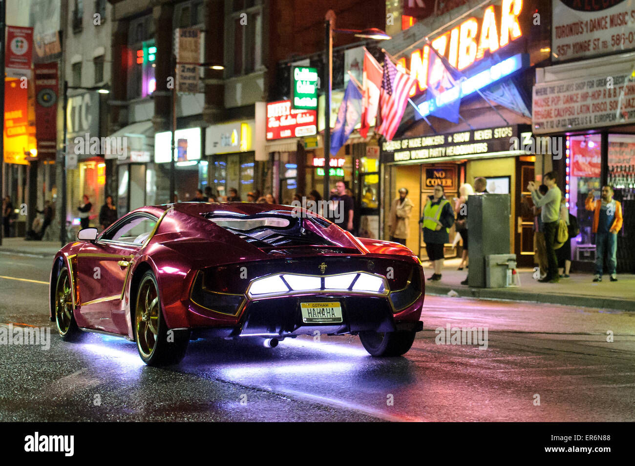 Wallpaper #_0C5MZMBJhL2WPbay8f5206 Toronto Canada 27th May 2015 the Jokers Car a Modified Vaydor G34