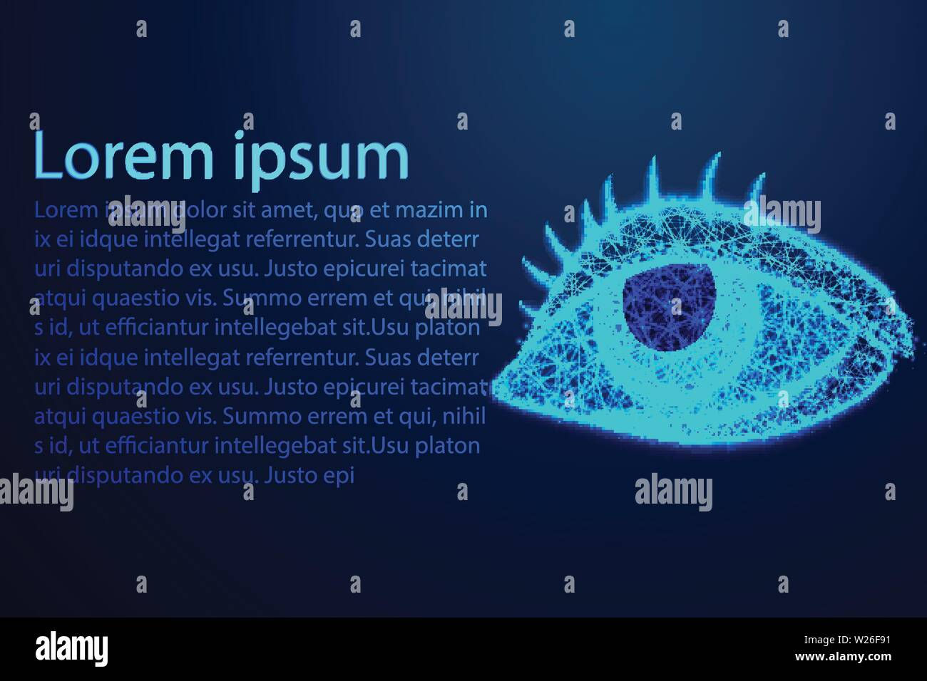 Wallpaper #WWdkEpMBSpphPi3-tvsO67 Eye Human Anatomy Abstract Low Poly Wire Frame Design Vector