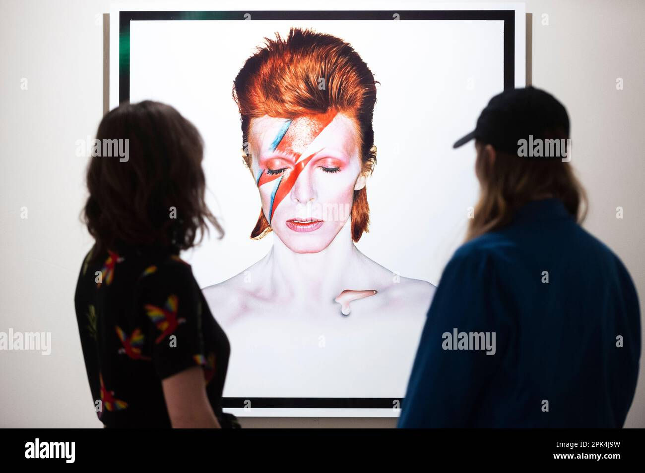 Wallpaper #7030a Aladdin Sane De David Bowie Cd Chez Libertemusic Ref123255141