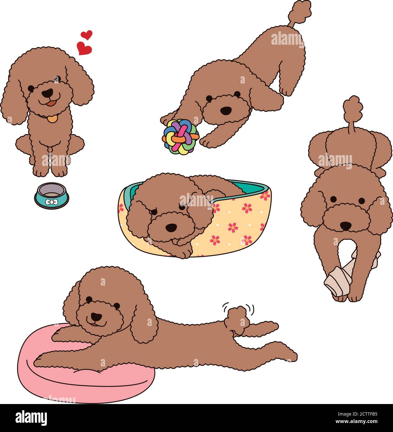 Wallpaper #9fCngJcBi4JM6agG7CG_163 Set of Simple Cute Animal Emoticons with Different Emotions 001 Stock
