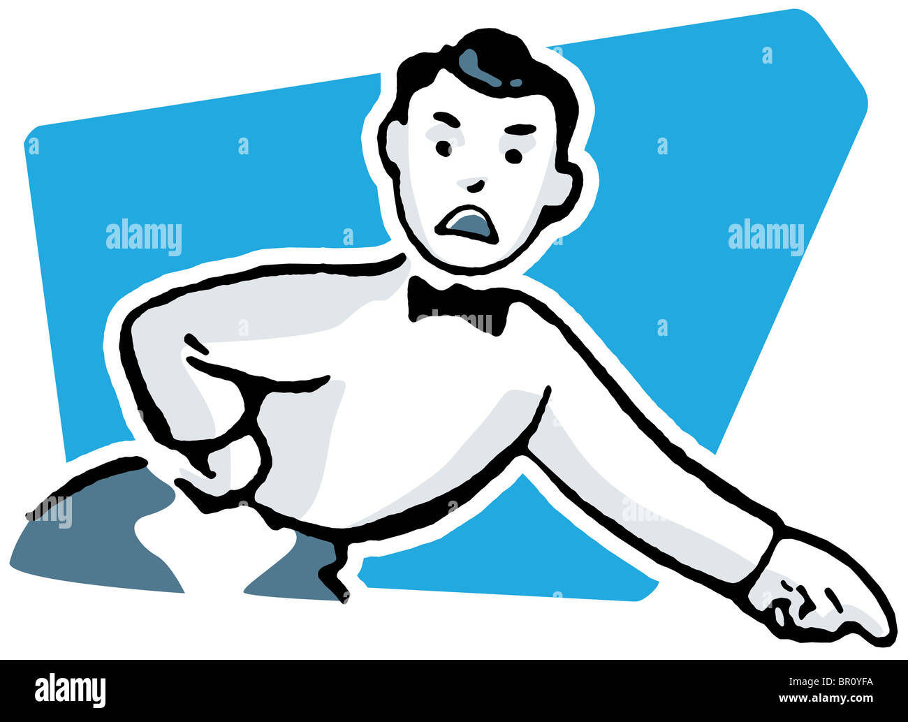 Wallpaper #k2eg8pIBSpphPi3-sXFs351 Cartoon Man Pointing Hi Res Stock Photography and Images Alamy