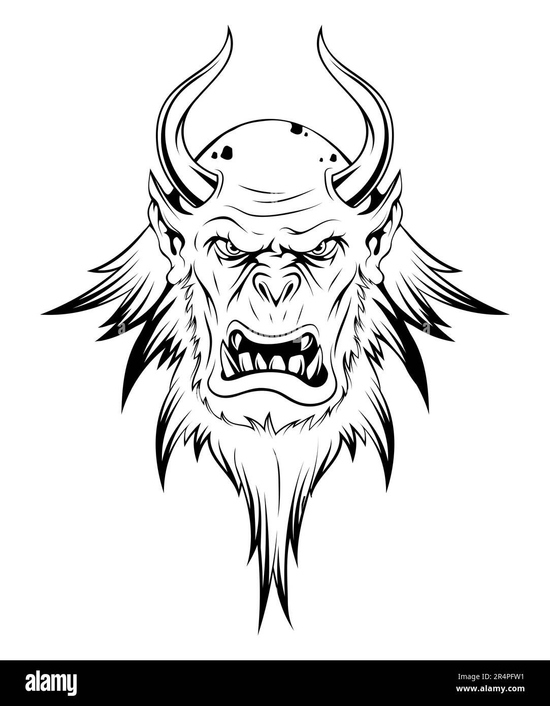 Wallpaper #z2gAIJMBSpphPi3-Jyw-333 Drawings of Evil Demons