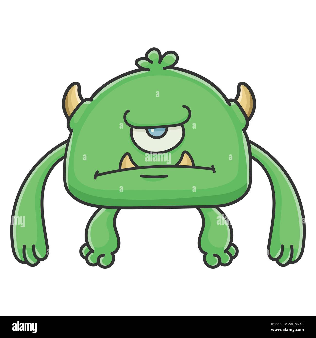 Wallpaper #GkAxMJMBJhL2WPbaVMA6412 Green Goblin Cartoon Monster Isolated on White Stock Vector Image Art