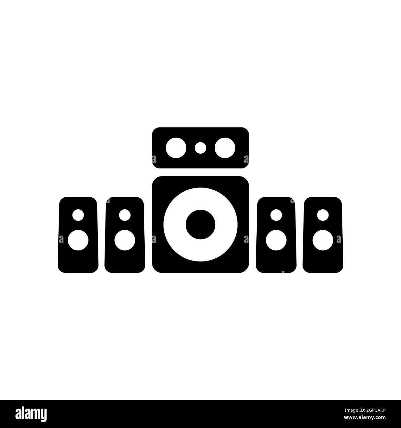 Wallpaper #aGi2I5MBSpphPi3-bTa7235 51 Surround Sound System Vector Glyph Icon Stock Vector Image Art