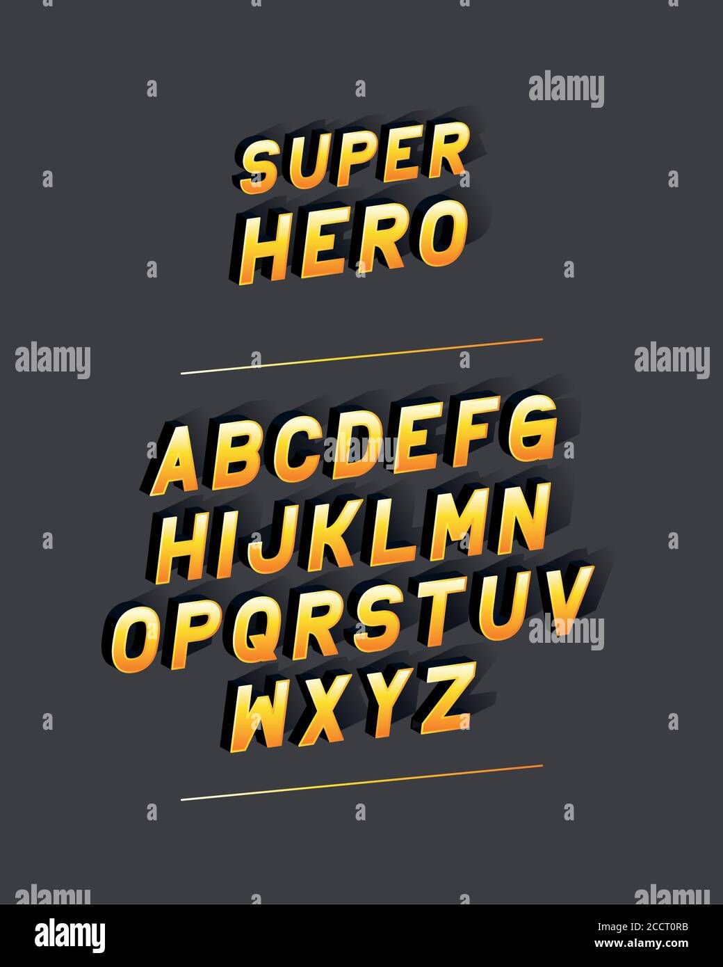 Wallpaper #JrhCjZIBJvJKYCmEXNY944 Super Hero Font Lettering with Alphabet on Gray Background Design