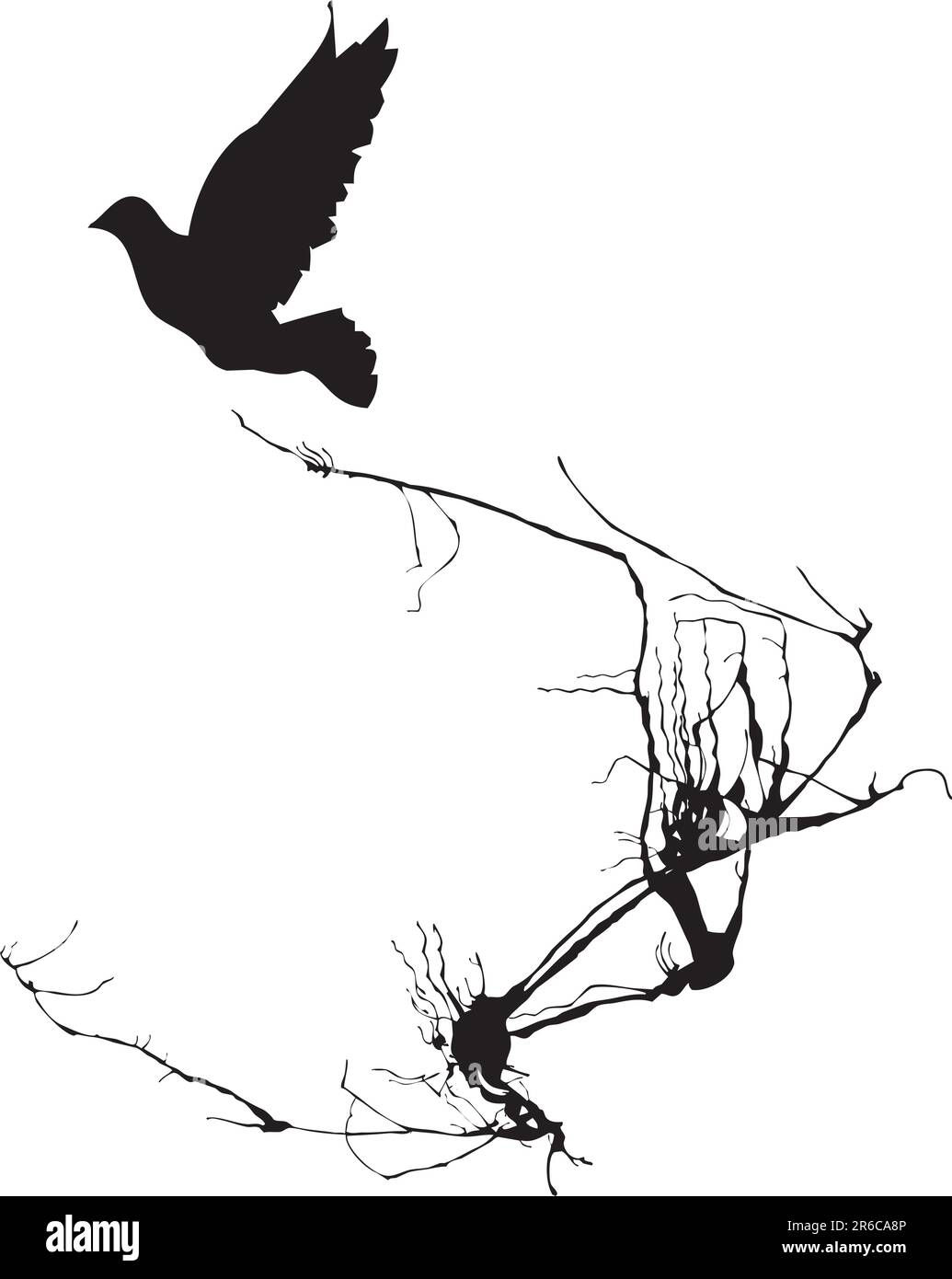 Wallpaper #klhxNJMBzN9vxX346zxu347 Bramble Bird Stock Vector Images Alamy