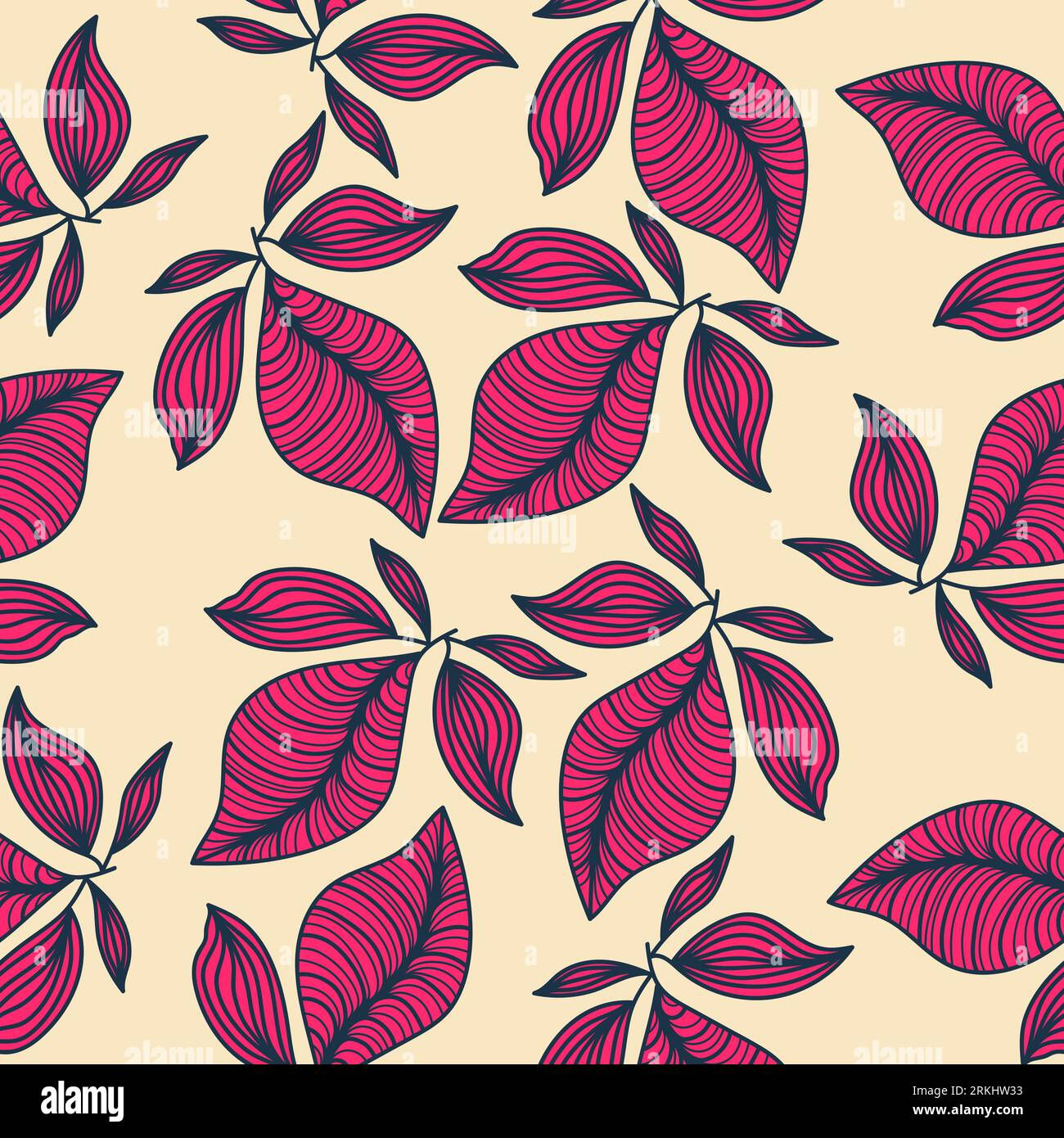 Wallpaper #4B2MLZMBlOZrFDOkv9C4283 Exotic Seamless Flower Pattern with Vintage Style Hand Drawn Floral