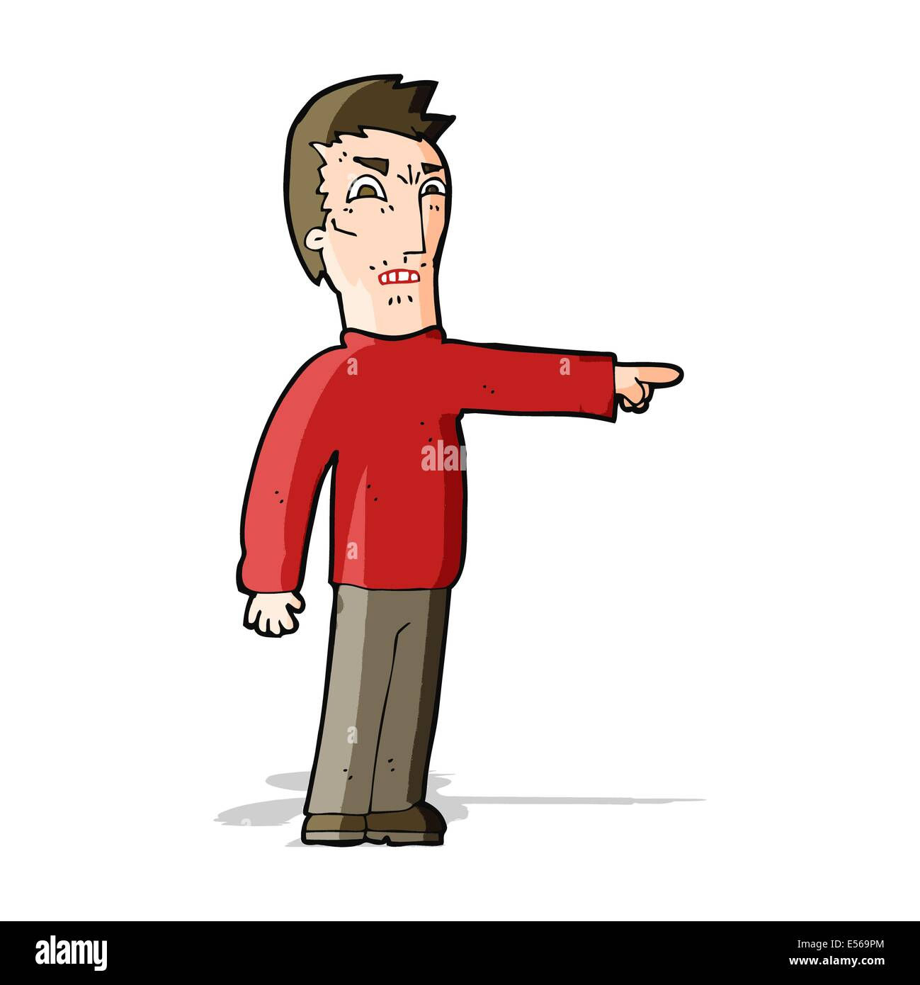 Wallpaper #k2eg8pIBSpphPi3-sXFs135 Cartoon Angry Man Pointing Stock Vector Image Art Alamy