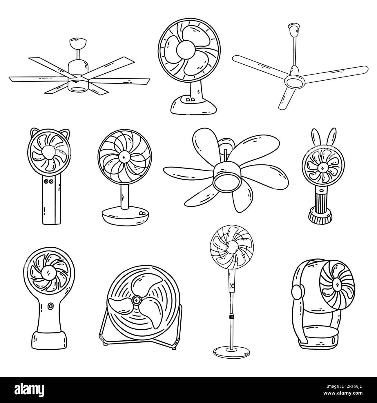 Wallpaper #QEBeMZMBJhL2WPbarMb_270 Ceiling Fans Stock Vector Images Alamy