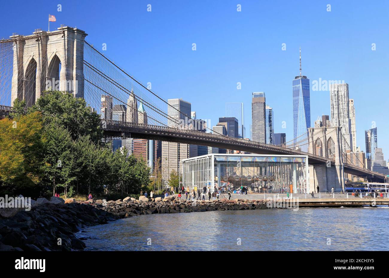 Wallpaper #66e34 Brooklyn Bridge in New York the Iconic Crossing Between Manhattan and