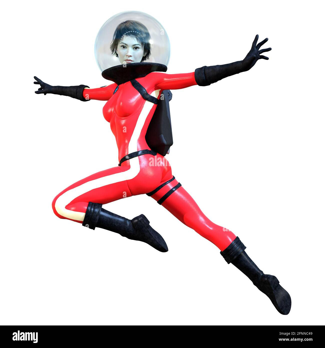 Wallpaper #Q2cF-JIBSpphPi3-IohL280 Red Futuristic Space Suit