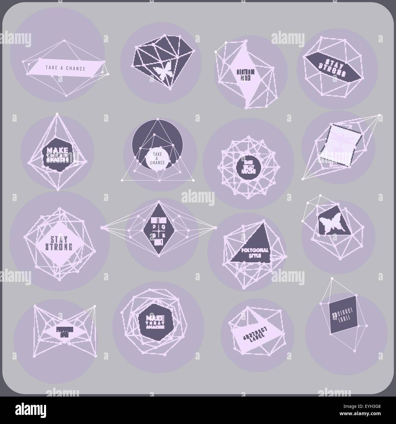 Wallpaper #hmcDApMBSpphPi3-6q0A173 Abstract Triangles Design Stock Vector Image Art Alamy
