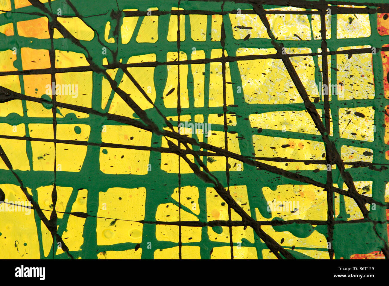 Wallpaper #SWeu7pIBSpphPi3-HV6n138 Abstract Expressionist Painting Concentrating on Colour and Lines Stock