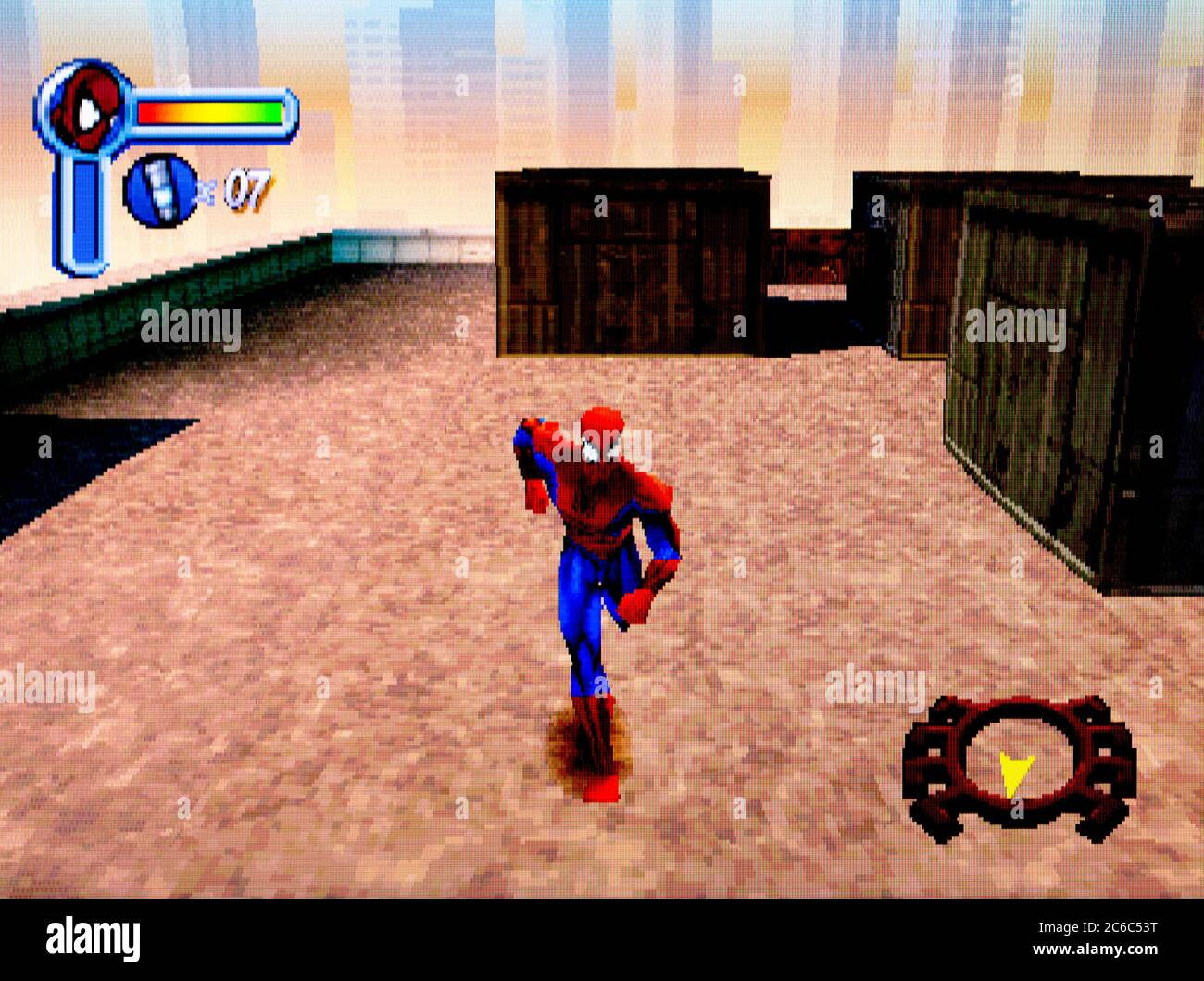 Wallpaper #4vQTOpMBKFX8bn3rknfp84 Spider Man Sony Playstation 1 PS1 Psx Editorial Use Only Stock