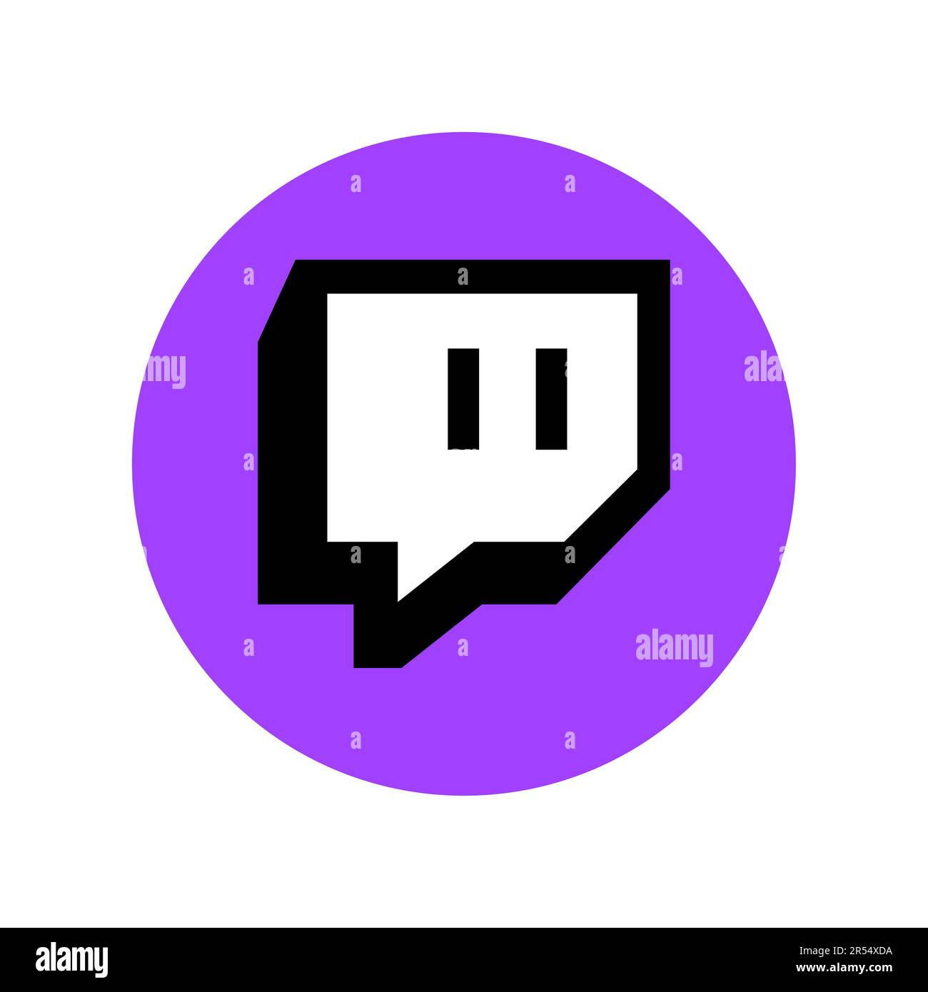 Wallpaper #lizhSZMB0E1QgA7wcvSA175 White Twitch Logo