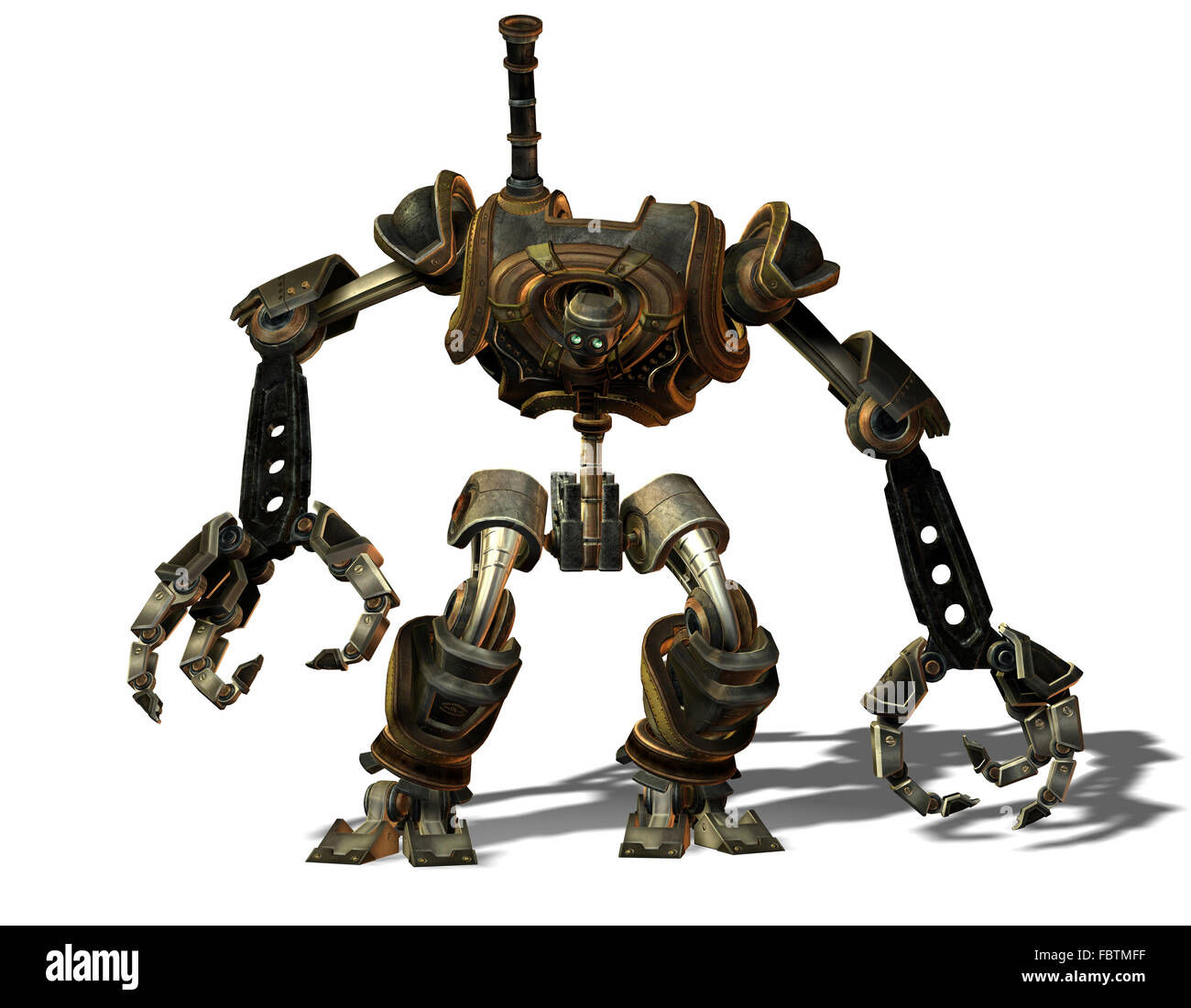Wallpaper #ss4JJZMB71dOy6JZQBKv19 Steampunk Robot from the Future Stock Photo Alamy